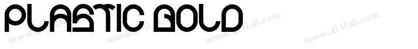 PLASTIC Bold字体转换